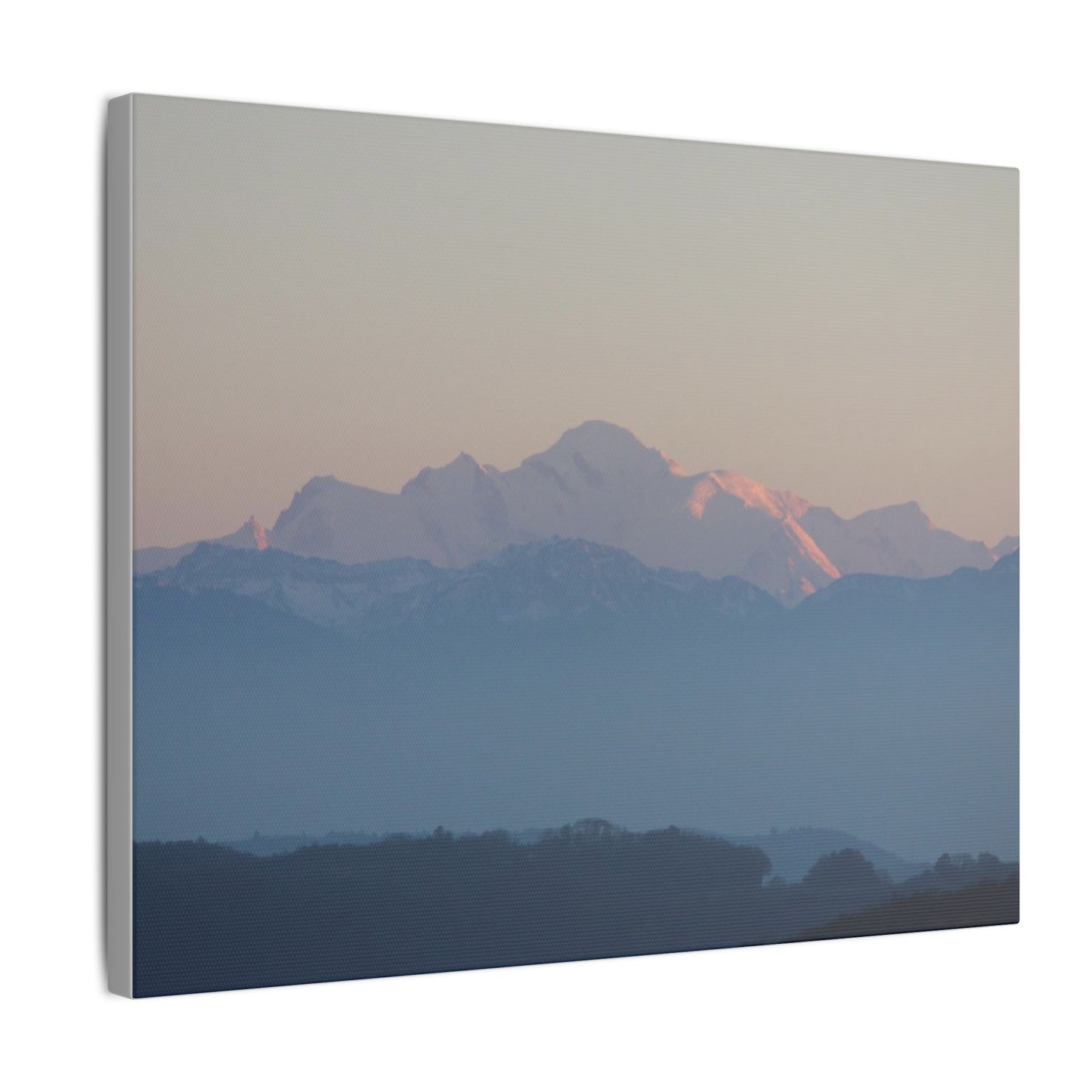 Mont-Blanc - Matte Canvas, Stretched, 0.75"