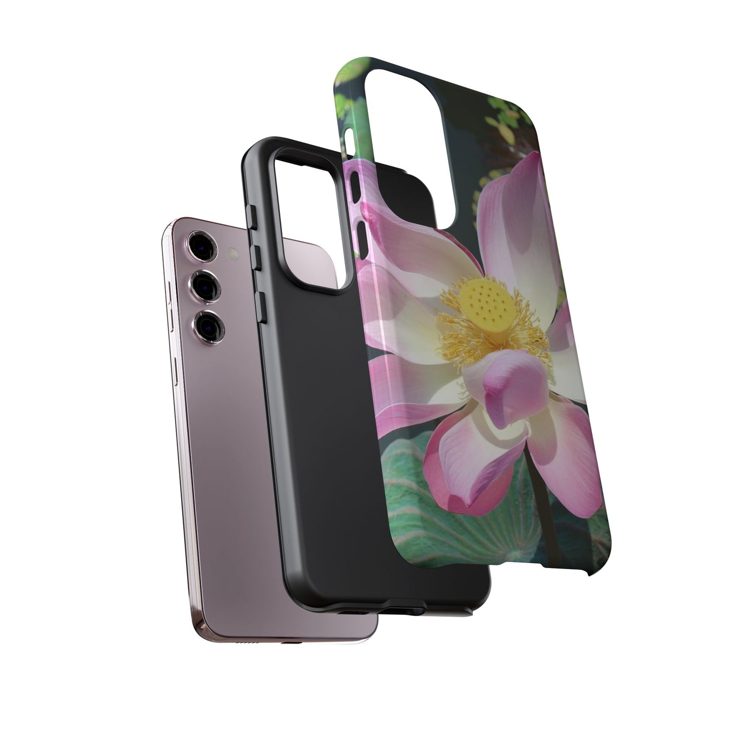 Lotus Tough Phone Case, Nature Lover Gift, Eco-Friendly Accessory