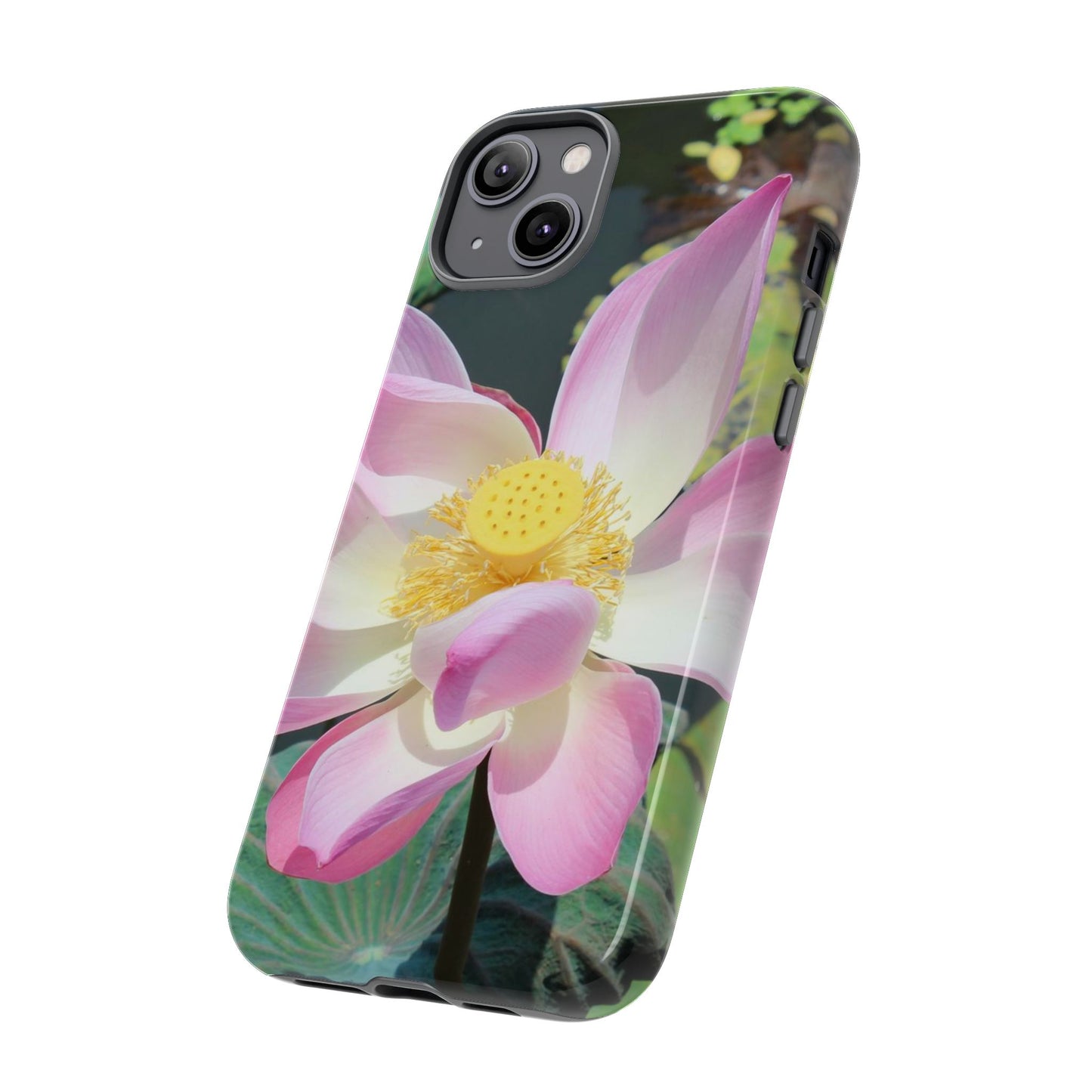 Lotus Tough Phone Case, Nature Lover Gift, Eco-Friendly Accessory