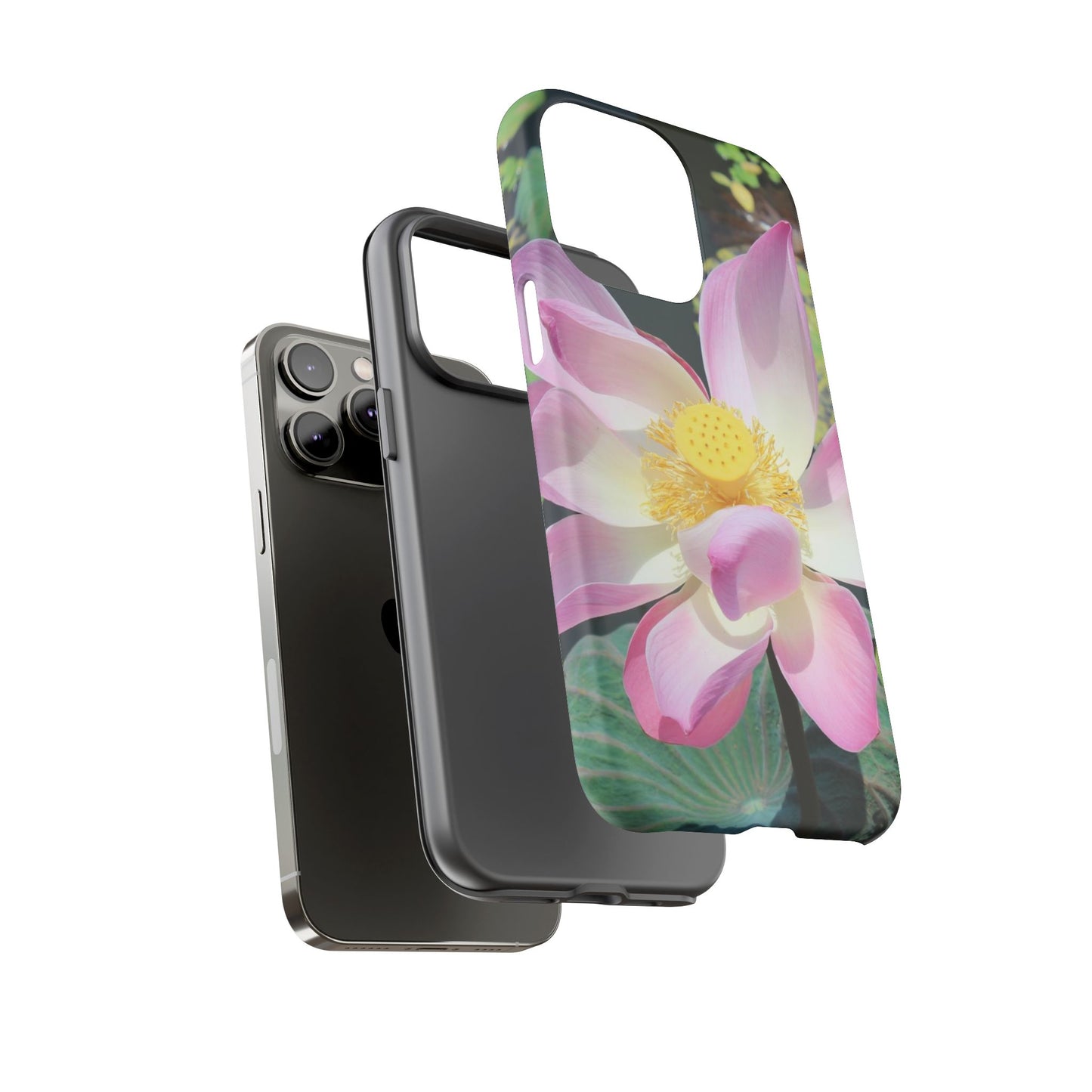 Lotus Tough Phone Case, Nature Lover Gift, Eco-Friendly Accessory