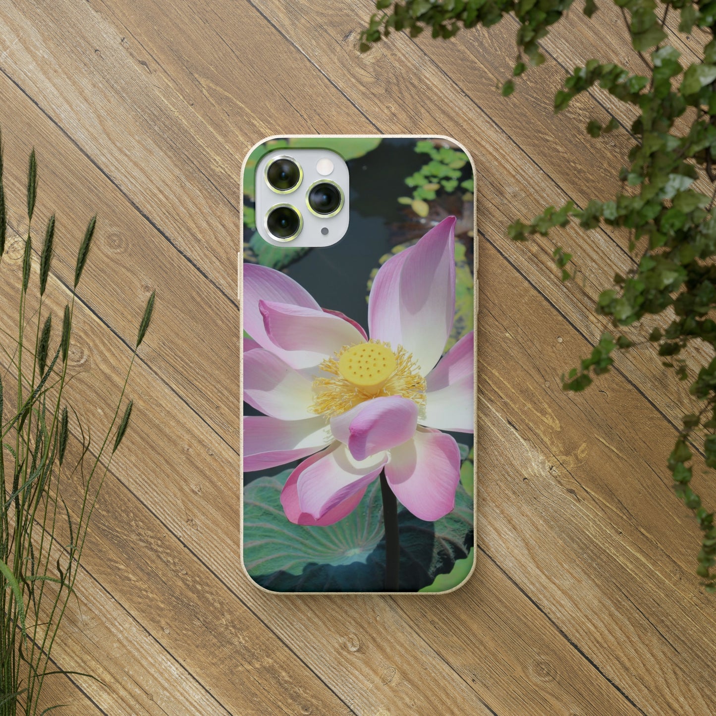 Pink lotus - Biodegradable Cases