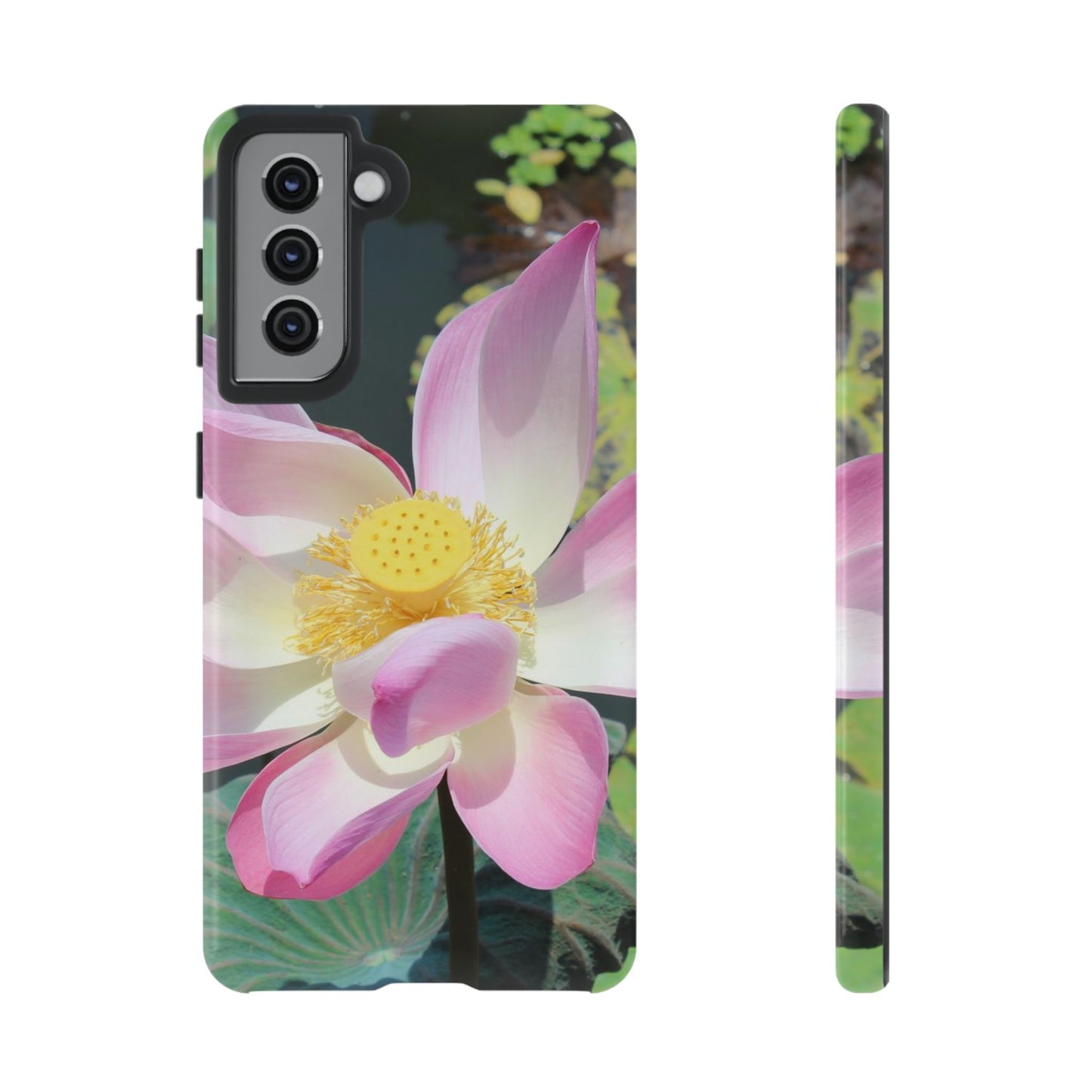 Lotus Tough Phone Case, Nature Lover Gift, Eco-Friendly Accessory