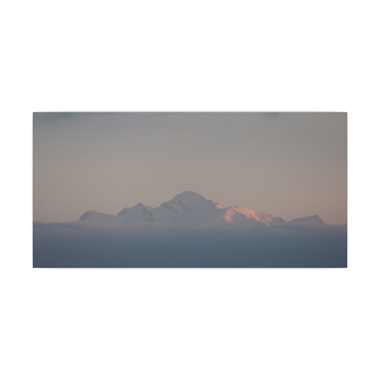 Mont Blanc & Nuages - Matte Canvas, Stretched, 0.75" (Multi-Size)