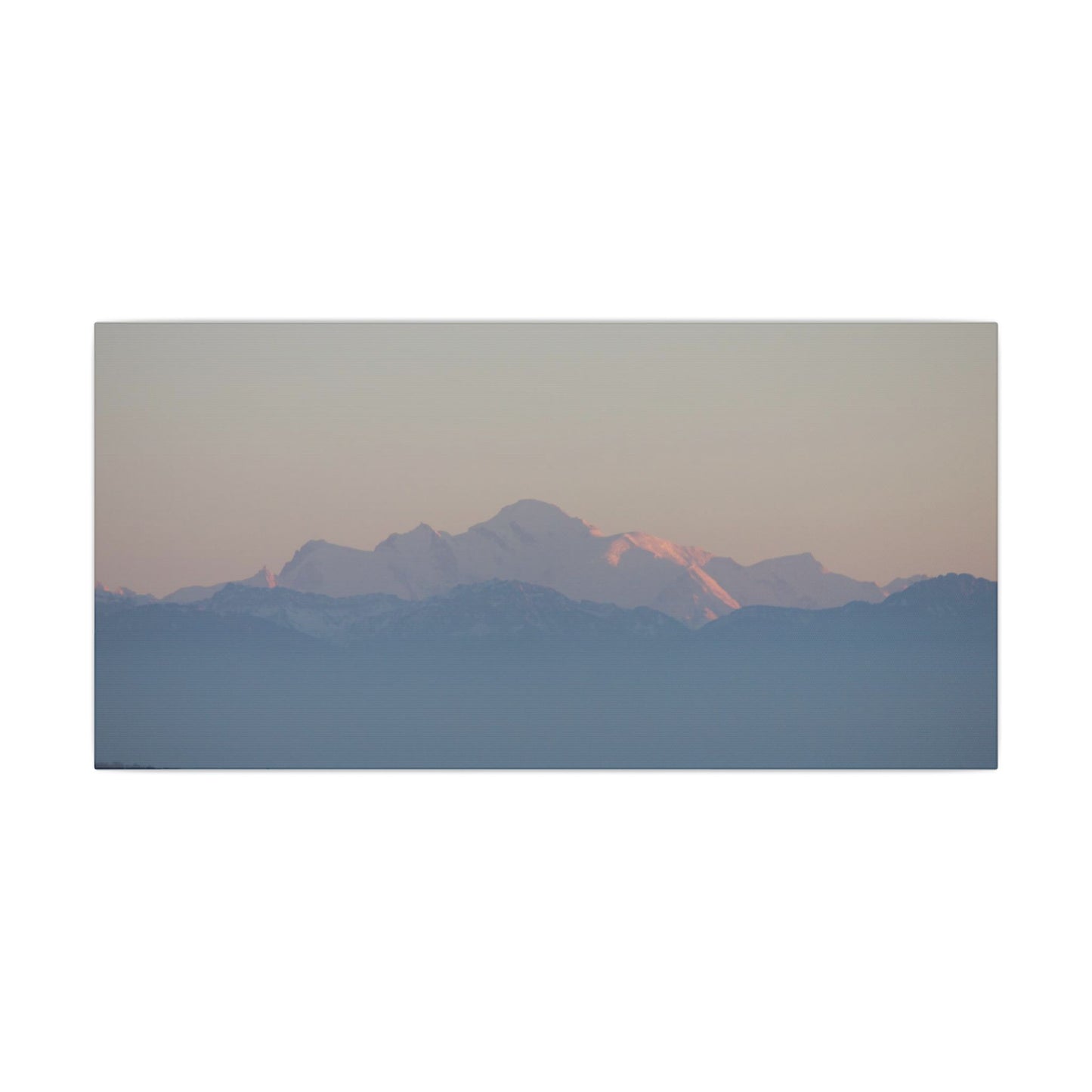 Mont-Blanc - Matte Canvas, Stretched, 0.75"