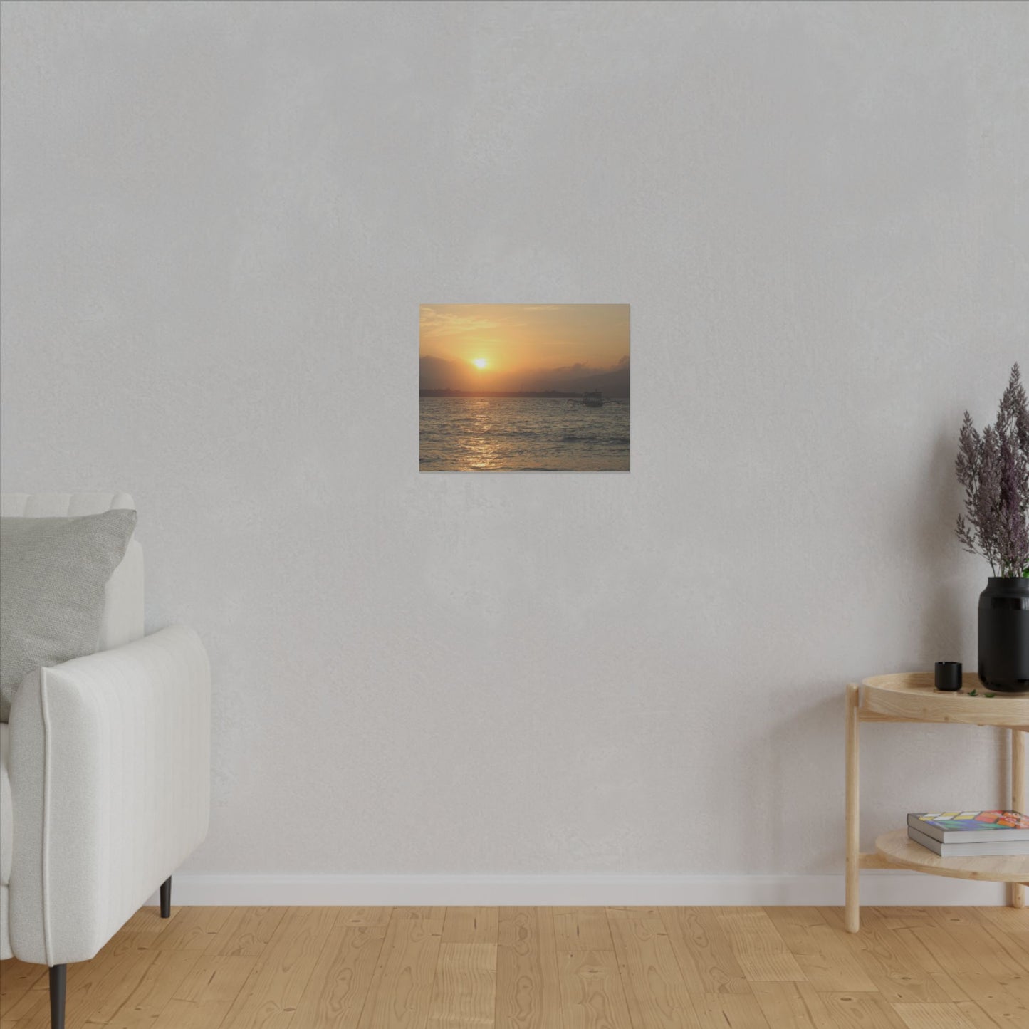 Gili Meno Sunrise - Matte Canvas, Stretched, 0.75"