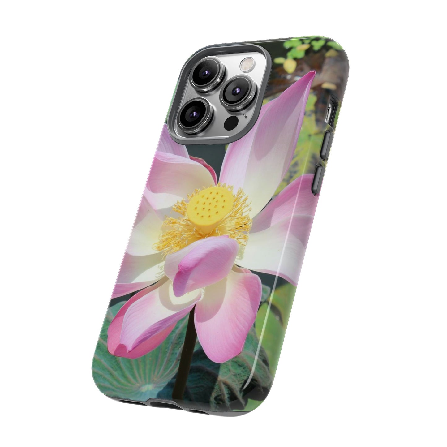 Lotus Tough Phone Case, Nature Lover Gift, Eco-Friendly Accessory