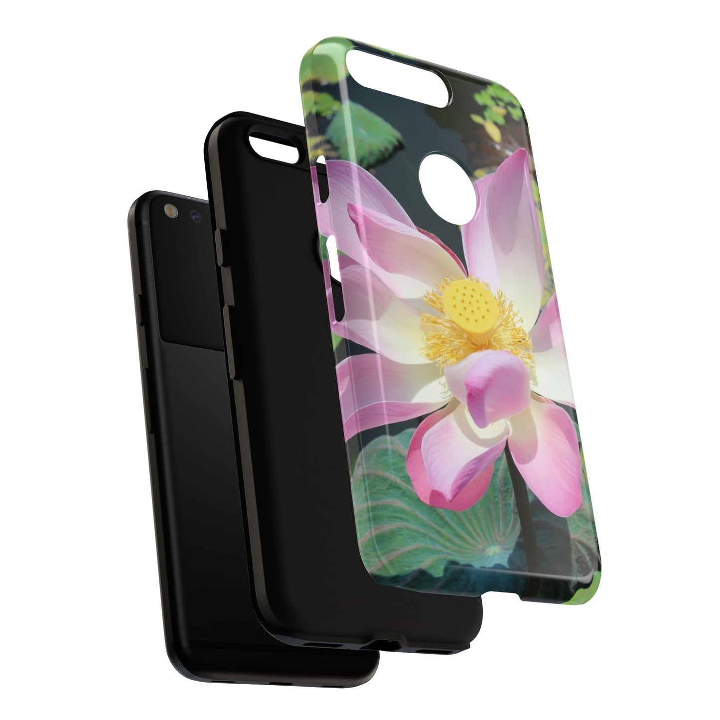 Lotus Tough Phone Case, Nature Lover Gift, Eco-Friendly Accessory
