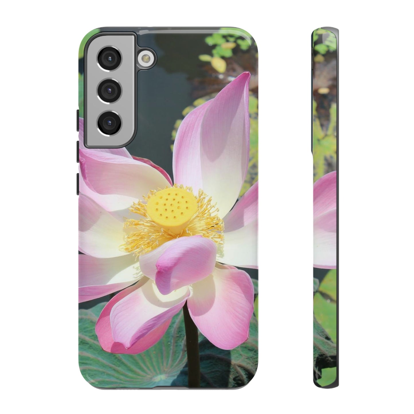 Lotus Tough Phone Case, Nature Lover Gift, Eco-Friendly Accessory