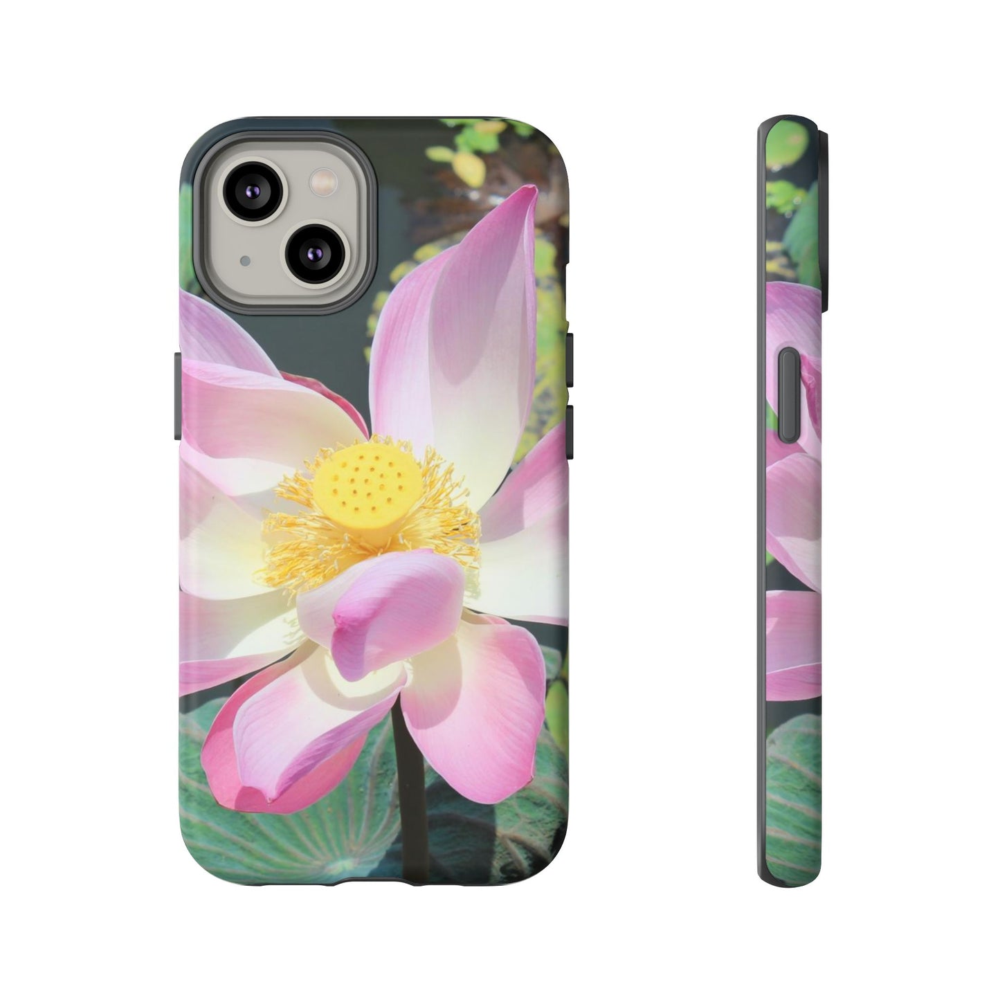 Lotus Tough Phone Case, Nature Lover Gift, Eco-Friendly Accessory