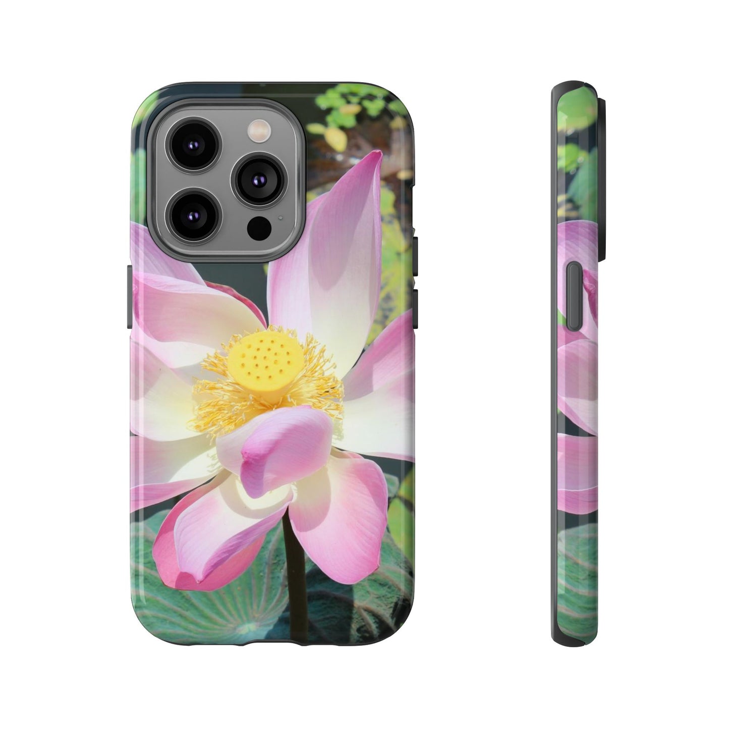 Lotus Tough Phone Case, Nature Lover Gift, Eco-Friendly Accessory