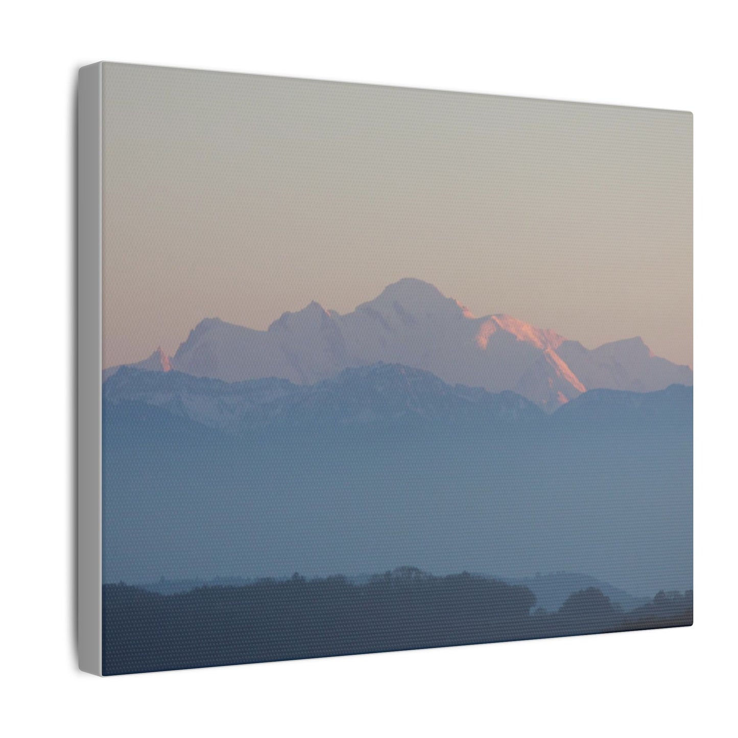 Mont-Blanc - Matte Canvas, Stretched, 0.75"