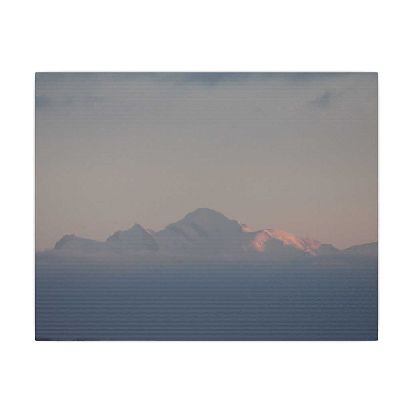 Mont Blanc & Nuages - Matte Canvas, Stretched, 0.75" (Multi-Size)