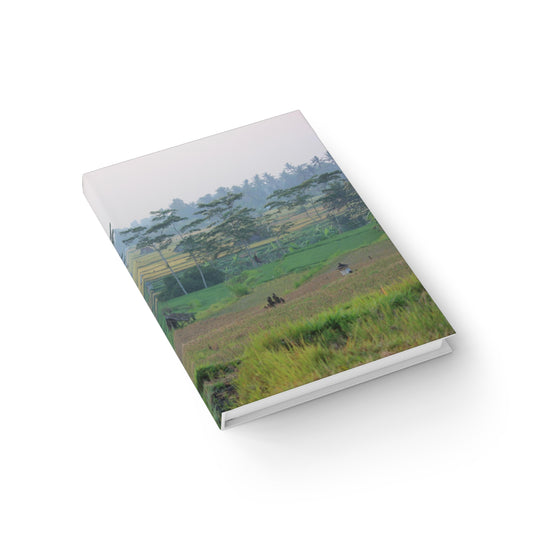 Rice fields - Journal - Blank pages